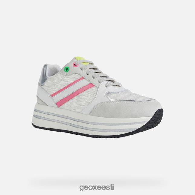 valge/fluo fuksia ZZ2TH2398 Geox kena naine