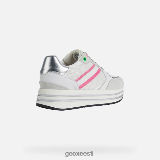 valge/fluo fuksia ZZ2TH2398 Geox kena naine