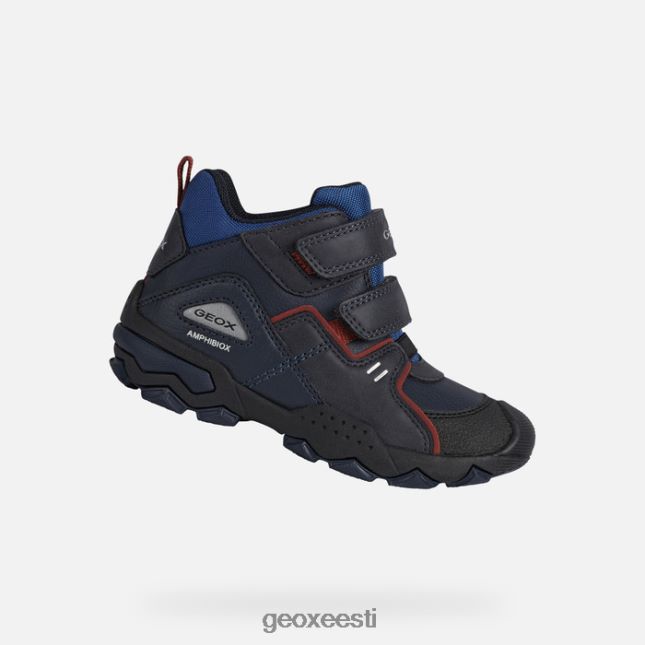 mereväe/tumepunane ZZ2TH21286 Geox buller abx poiss