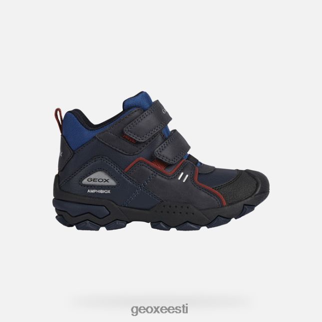 mereväe/tumepunane ZZ2TH21286 Geox buller abx poiss