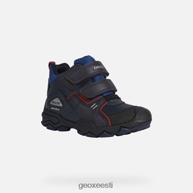 mereväe/tumepunane ZZ2TH21286 Geox buller abx poiss