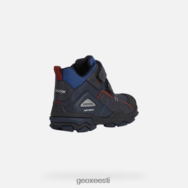 mereväe/tumepunane ZZ2TH21286 Geox buller abx poiss