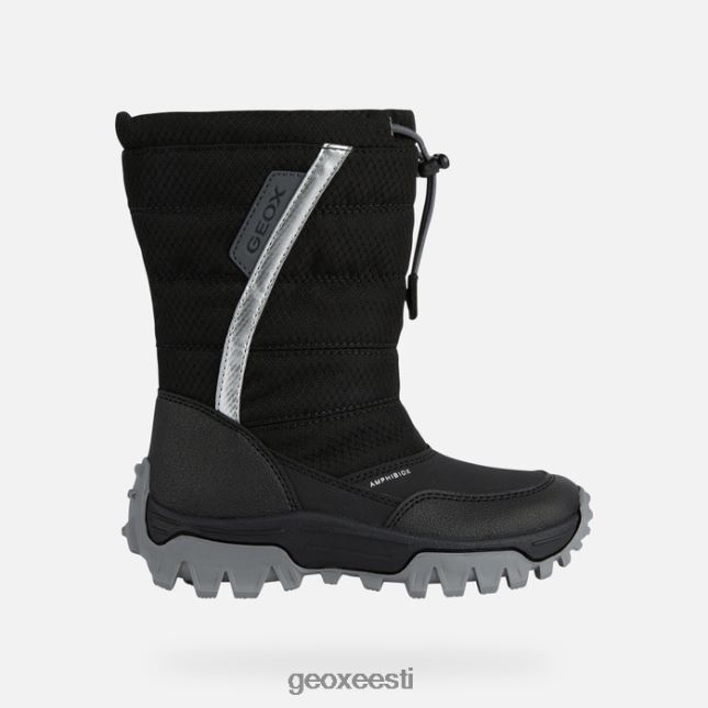 must/hõbedane ZZ2TH21160 Geox himalaya abx juunior