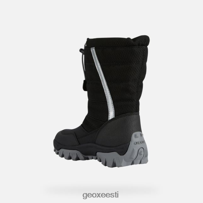 must/hõbedane ZZ2TH21160 Geox himalaya abx juunior