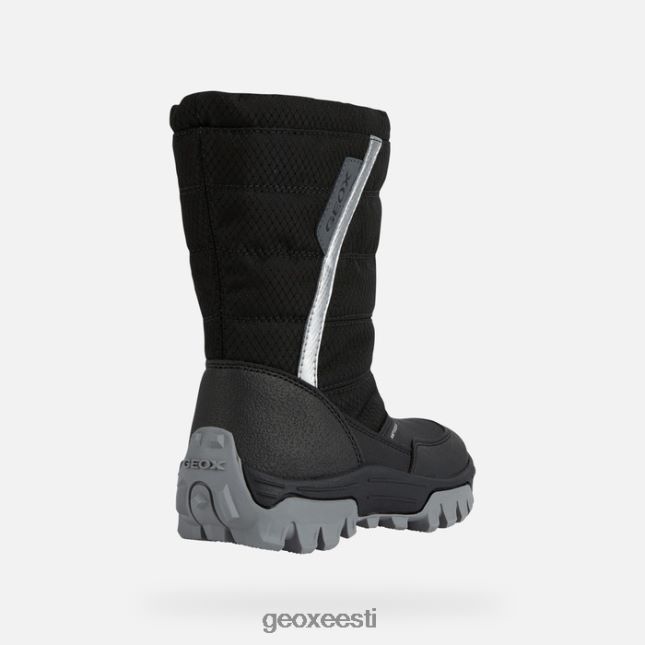 must/hõbedane ZZ2TH21160 Geox himalaya abx juunior