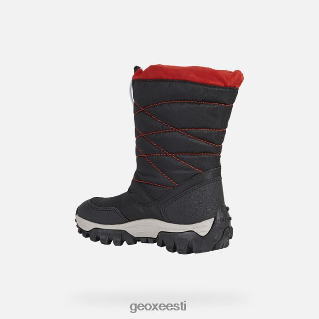 must/punane ZZ2TH21402 Geox himalaya poiss