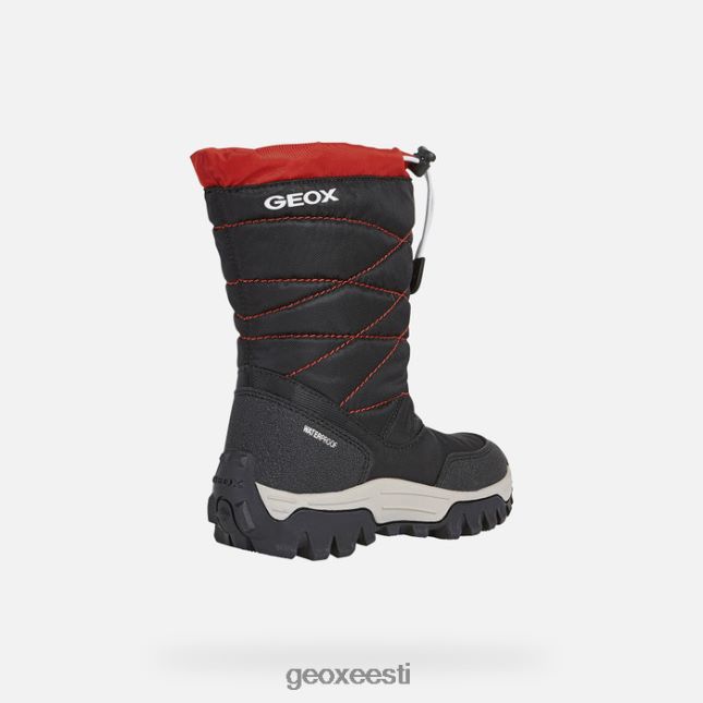 must/punane ZZ2TH21402 Geox himalaya poiss