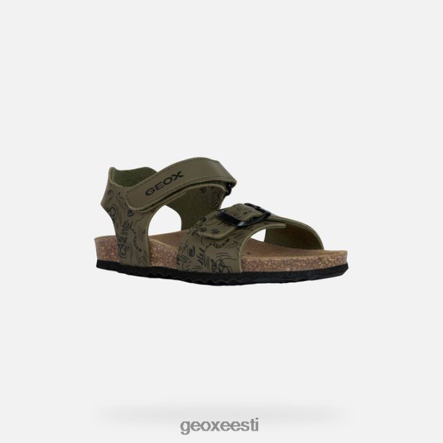 sõjaväe/must ZZ2TH21301 Geox gita poiss