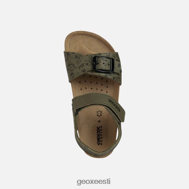 sõjaväe/must ZZ2TH21301 Geox gita poiss