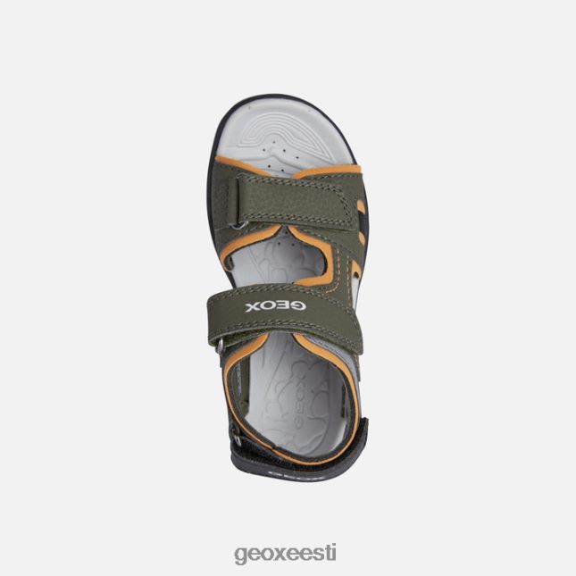 sõjaväe/oranž ZZ2TH21313 Geox vaniett poiss
