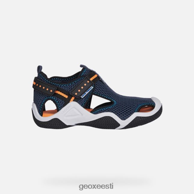 tumesinine/fluooranž ZZ2TH21349 Geox kahlaja juunior
