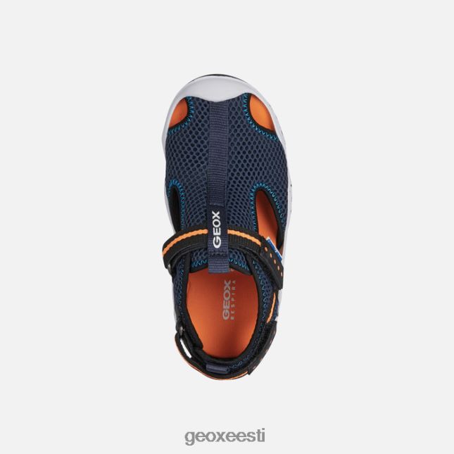 tumesinine/fluooranž ZZ2TH21349 Geox kahlaja juunior