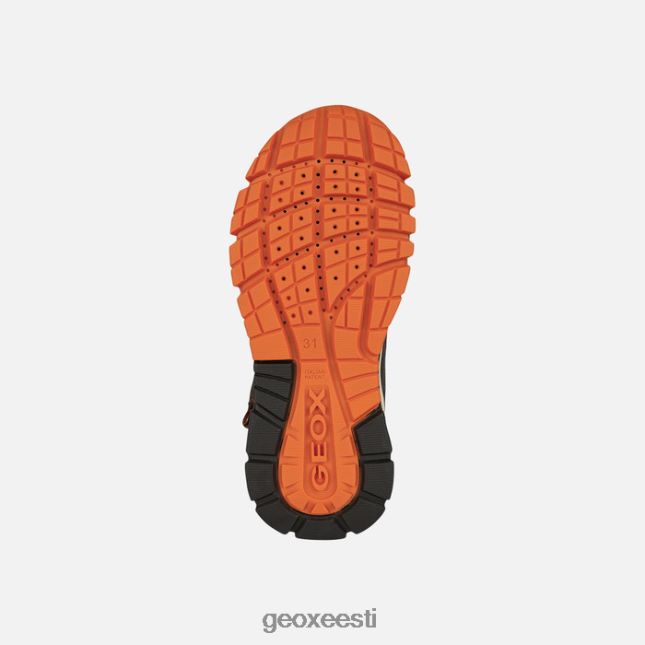 See on pruun/must ZZ2TH21273 Geox montrack abx poiss