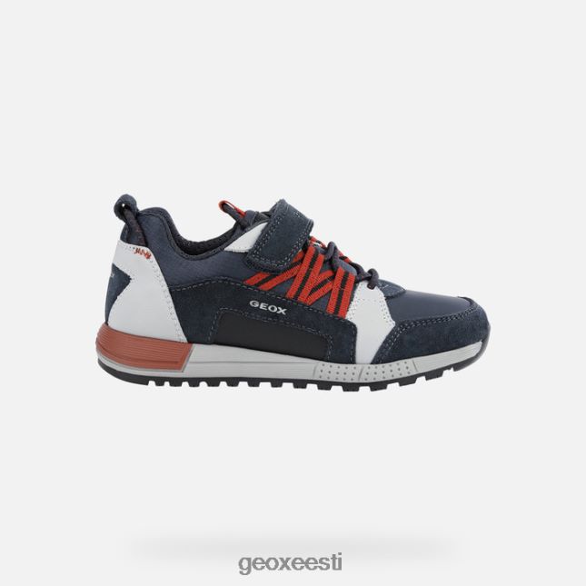 mereväe/punane ZZ2TH21388 Geox alben poiss