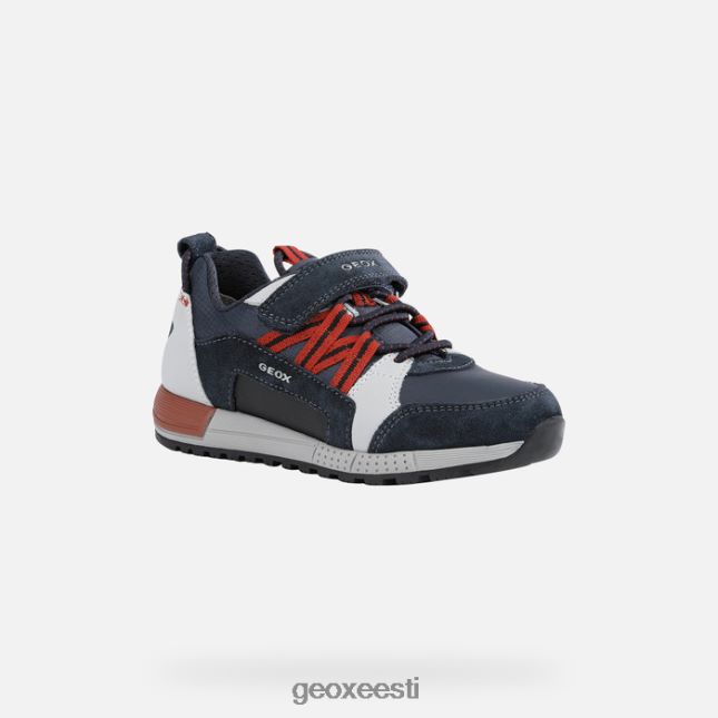 mereväe/punane ZZ2TH21388 Geox alben poiss