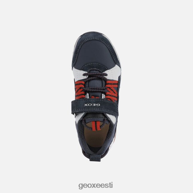 mereväe/punane ZZ2TH21388 Geox alben poiss
