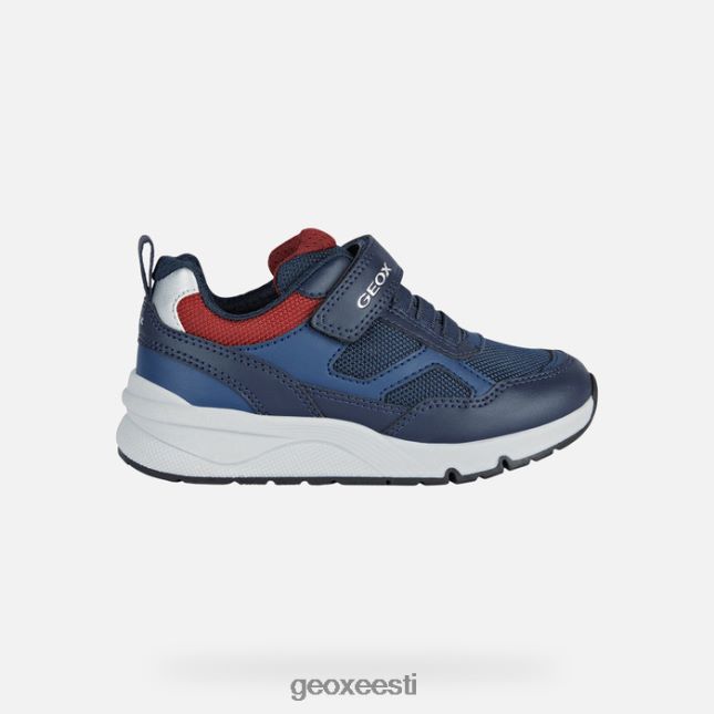 mereväe/tumepunane ZZ2TH21323 Geox rooner poiss