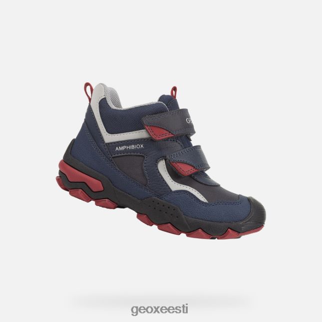 mereväe/tumepunane ZZ2TH21406 Geox buller abx poiss