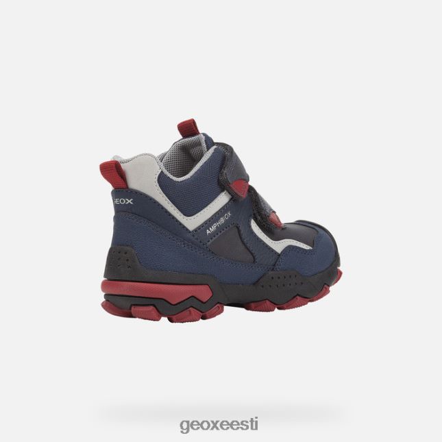 mereväe/tumepunane ZZ2TH21406 Geox buller abx poiss