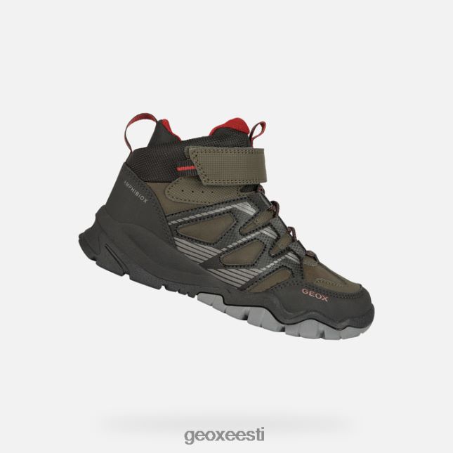 sõjaväe/must ZZ2TH21274 Geox montrack abx poiss