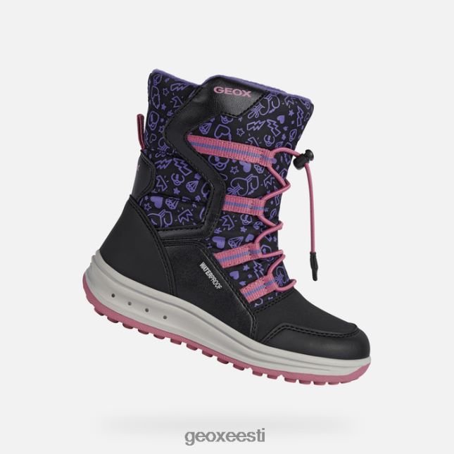 must/fuksia ZZ2TH21254 Geox roby tüdruk