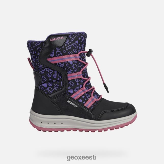 must/fuksia ZZ2TH21254 Geox roby tüdruk