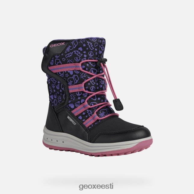 must/fuksia ZZ2TH21254 Geox roby tüdruk