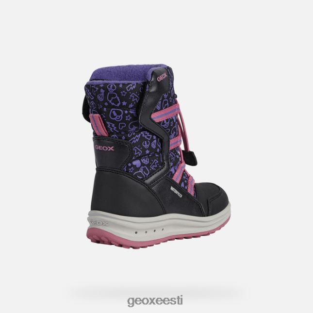 must/fuksia ZZ2TH21254 Geox roby tüdruk
