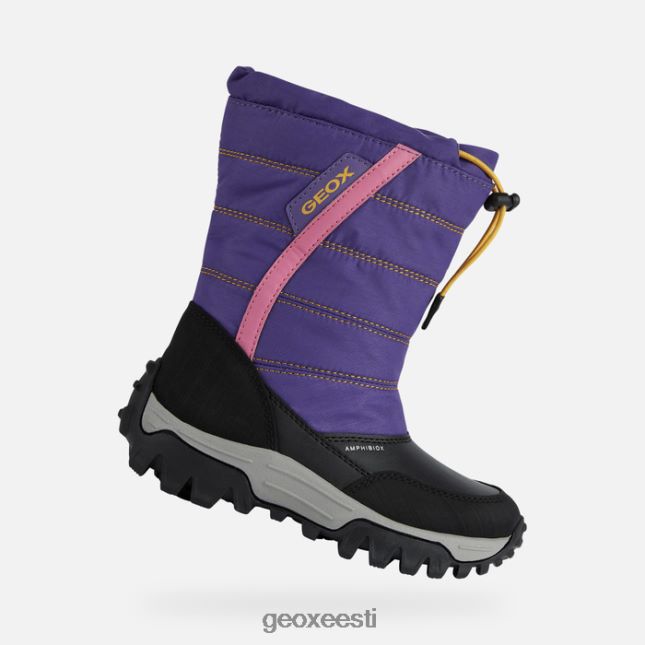 lilla/must ZZ2TH21147 Geox himalaya abx juunior