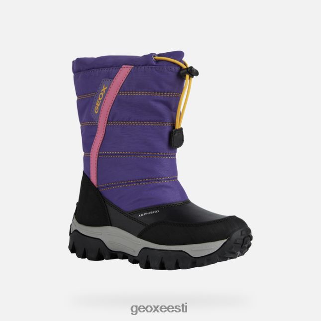 lilla/must ZZ2TH21147 Geox himalaya abx juunior