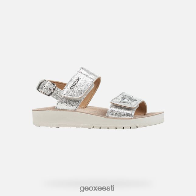 hõbedane ZZ2TH21192 Geox sandal costarei tüdruk