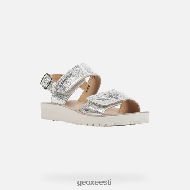 hõbedane ZZ2TH21192 Geox sandal costarei tüdruk