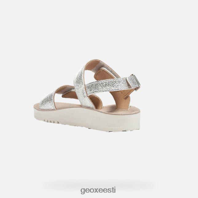hõbedane ZZ2TH21192 Geox sandal costarei tüdruk