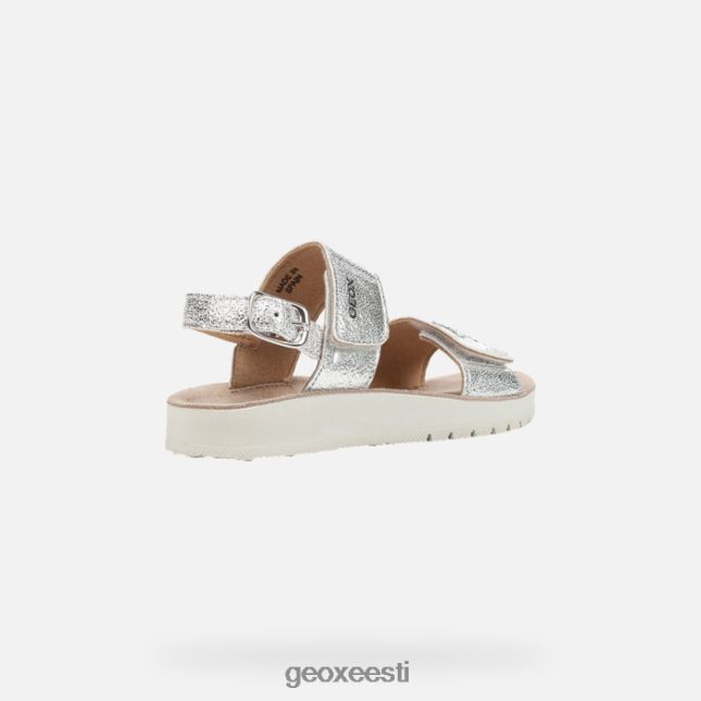 hõbedane ZZ2TH21192 Geox sandal costarei tüdruk