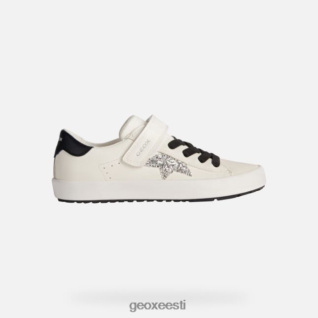 valge must ZZ2TH21862 Geox kilwi tüdruk