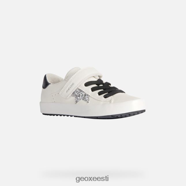 valge must ZZ2TH21862 Geox kilwi tüdruk