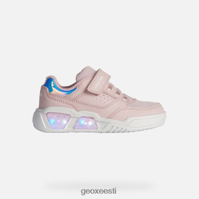 hele roos/valge ZZ2TH21911 Geox illuminus juunior