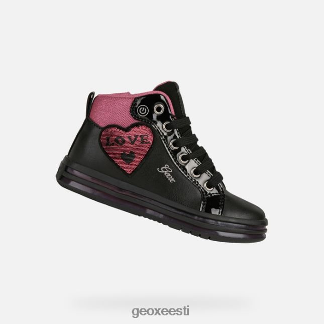 must/fuksia ZZ2TH21239 Geox pawnee tüdruk