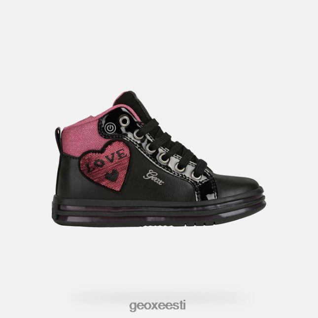 must/fuksia ZZ2TH21239 Geox pawnee tüdruk
